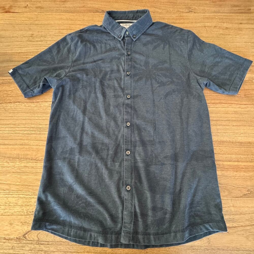 Linksoul Men's Button Down Short Sleeve Shirt - Size M - Picture 1 of 7